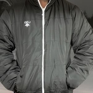 LIFTED RESEARCH GROUP REVERSIBLE MENS PUFFER